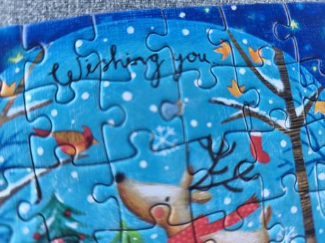 Adventny kalendar puzzle,