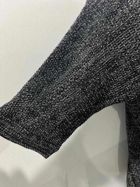 Pletene trblietavy svetrik, m