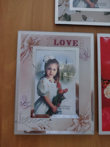 Sklenené rámiky na foto,