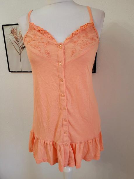 Oranžová tunika, lindex,xs
