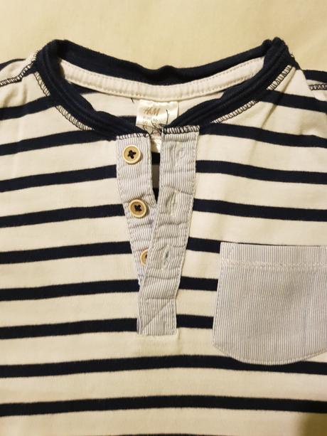 H&m pásikavé tričko, h&m,86