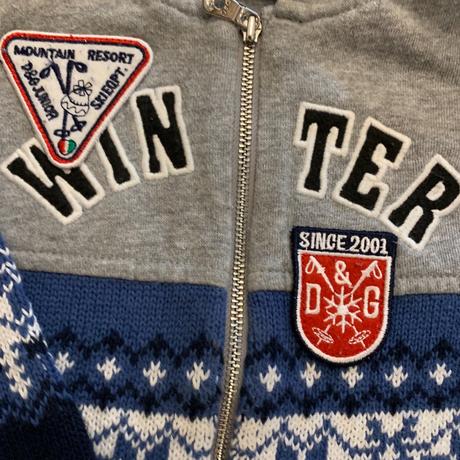 Dolce ánd gabanna chlapčenská  svetro-mikina 12-18, 92