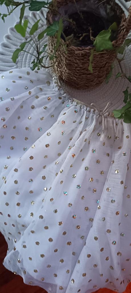 Nádherná sviatočná sukňa, h&m,140