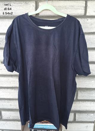 Tricko tm.modre, l