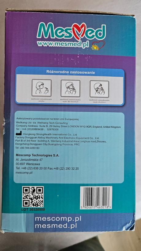 Inhalátor mesmed v tvare psíka, 