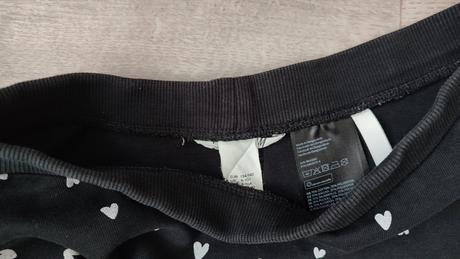 Sukňa so srdiečkami, h&m,134