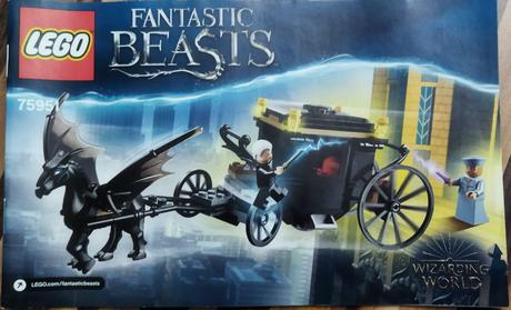Lego fantastic beasts grindelwaldov útek 75951, 