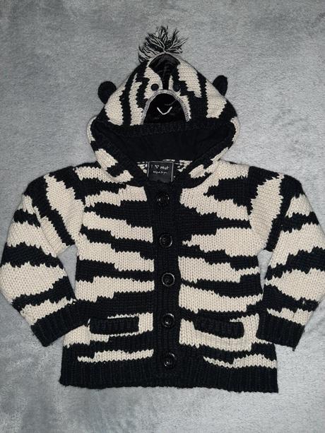 Svetrik zebricka 4-5r., next,110