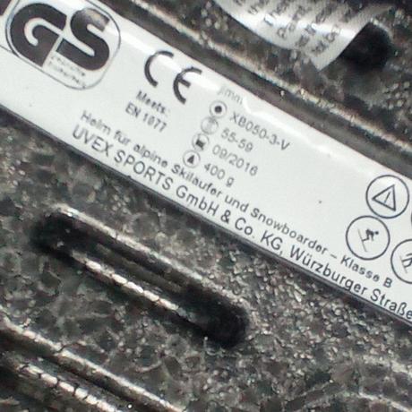 Lyziarska prilba junior, uvex,s