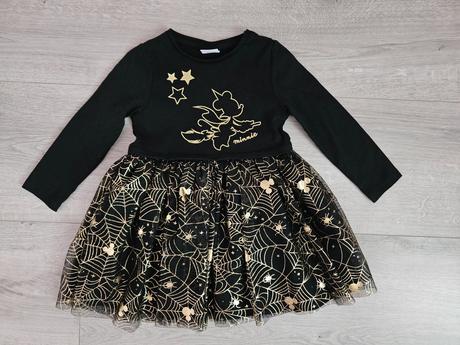 Krásne halloweenske disney šaty 98, 