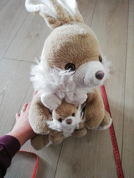 Zajacica s malým zajkom, 