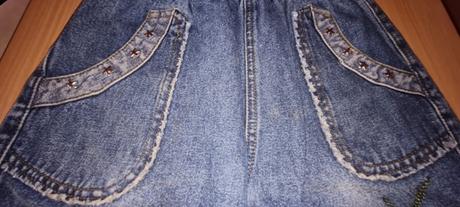 Riflové trojštvrťáky, h&m,128