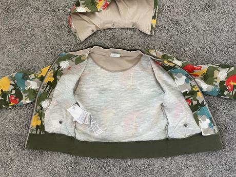 Boboli mikina na zips s odoberatelnou kapucňou 92, 92