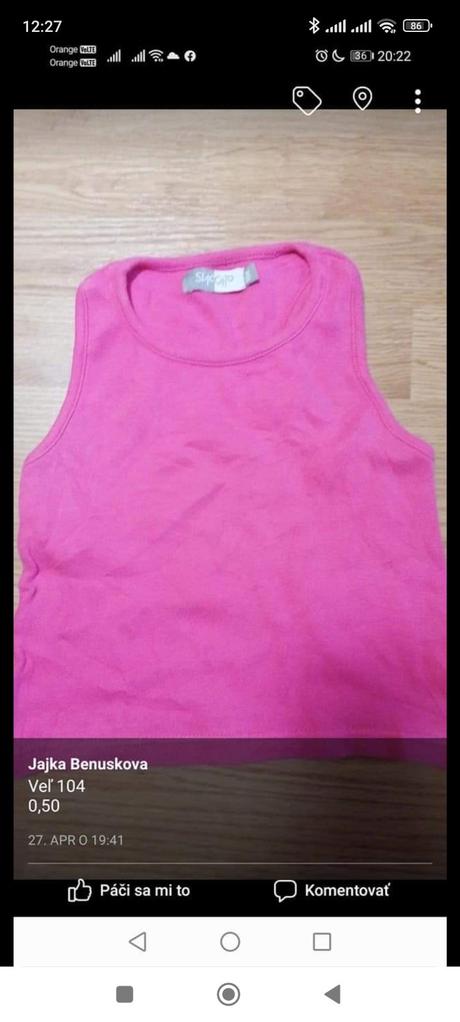 3x tričko, 104