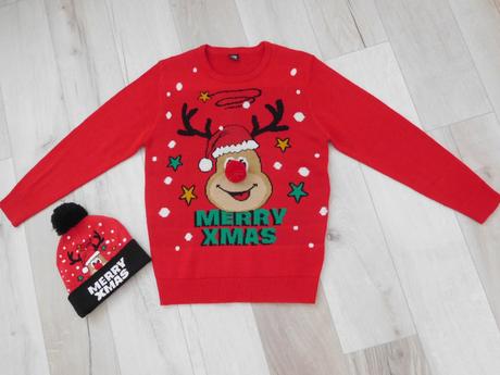 Vianočný pulovrík čiapka-m, m