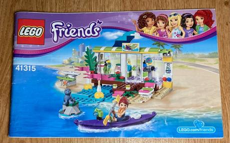 Lego friends surfarské potreby, 