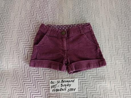 Mencestrove kraťasy zn.st.bernard veľ.98, st. bernard,98