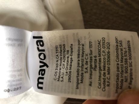 Tricko mayoral, mayoral,140