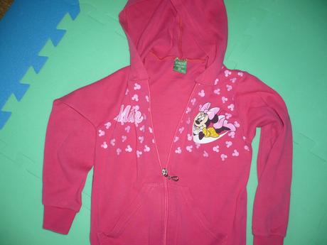 Dievčenská mikina v.104/110, už len 1kus, 110