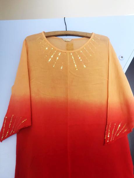 Tunika na plavky/l-xl, l