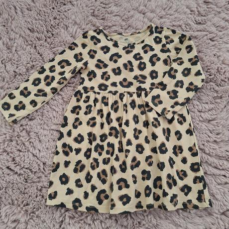 Bavlnené šaty 98/104, h&m,104