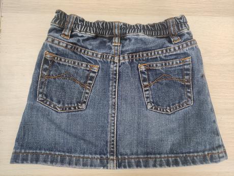 Riflová suknička, h&m,86