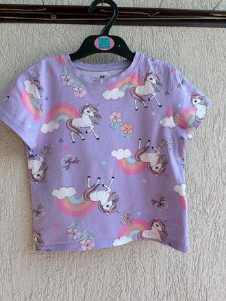 Dievčenské tričko h&m 98/104, h&m,98