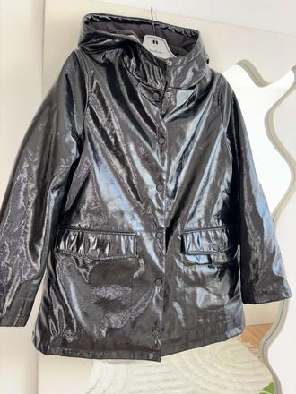 Lakovaný kabát zara 158/164, zara,164