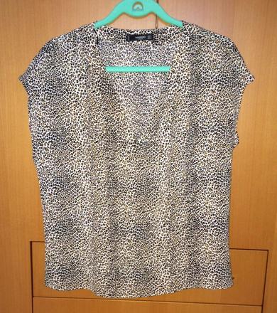 Leopardia blúzka mango, mango,m