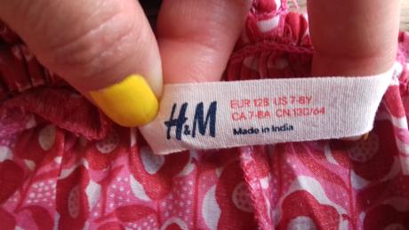 Letný overal, h&m,128