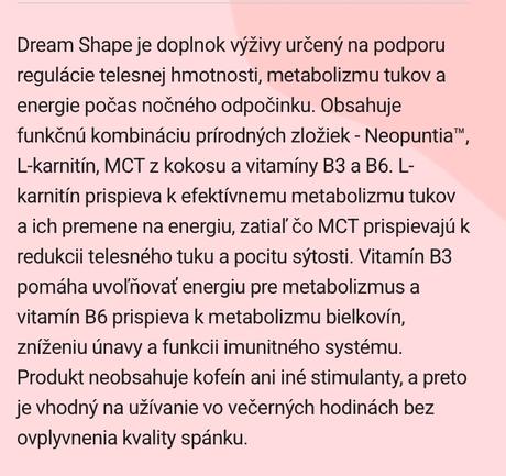 Dream shape doplnok na chudnutie 60 kapsúl, 