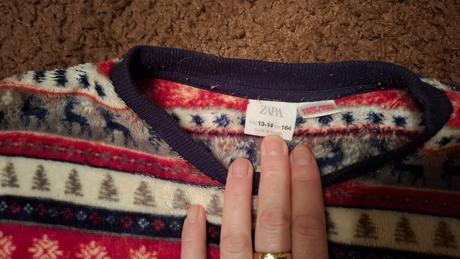 Pyžamo froté, zara,164