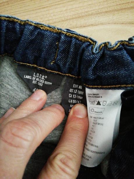 Rifle zateplene hm, h&m,86