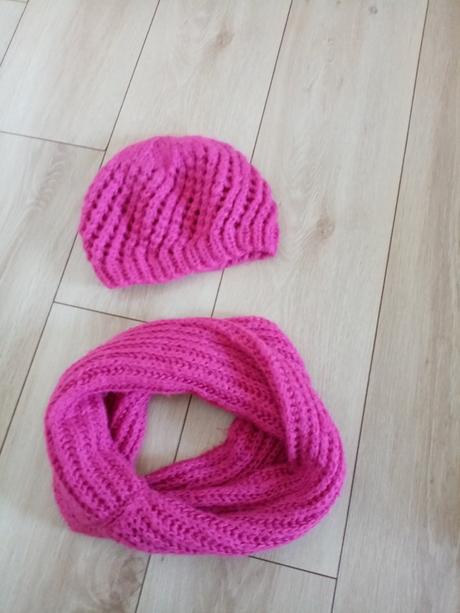 Čiapka a sal pleteny, 158