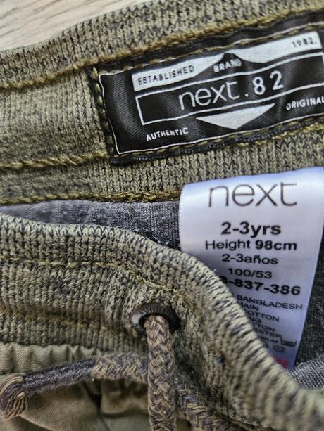 Zateplené nohavice, next,98