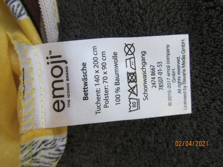 Postelne pradlo emoji, šírka (cm): 140,dĺžka (cm): 200