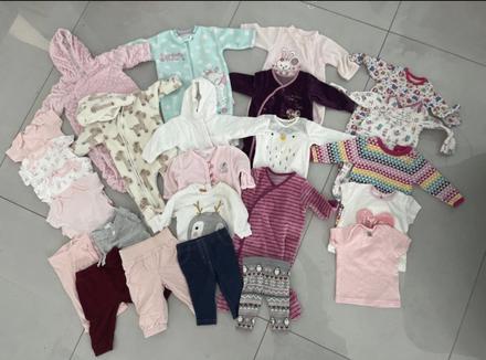 Balik oblecenia pre dievca - velkost 62, 50–62