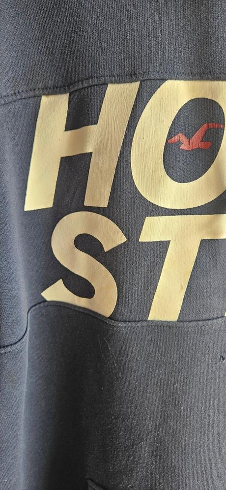 Pánska tmavomodrá mikina hollister vel.m, hollister,m