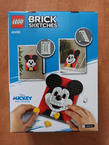 40456 + 40457 lego mickey mouse, minnie mouse, 