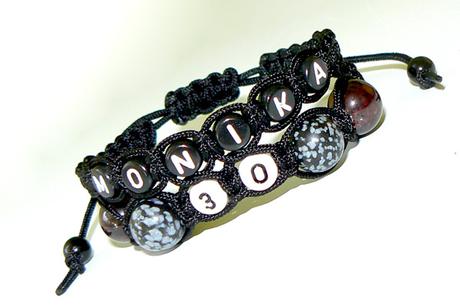 Naramky dvojradove s menom  ale aj s datumom, 