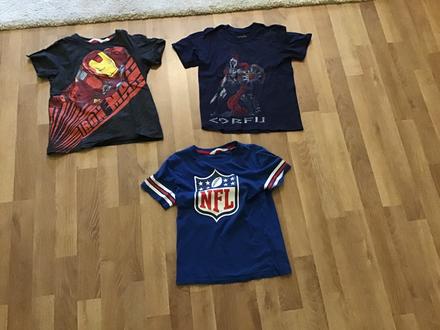 Trička s krátkym rukavom, 122