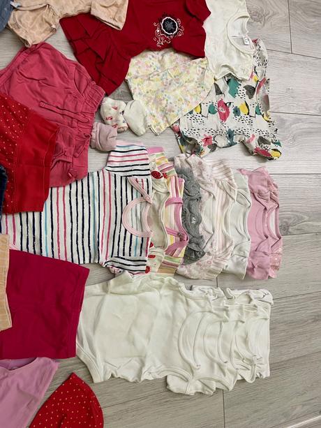 Mix letného oblečenia dievča 68-74, 68–80