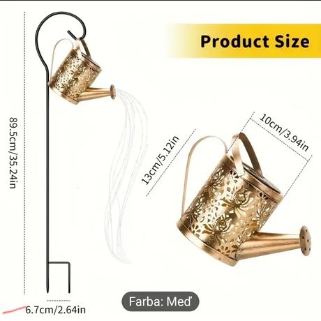 Krhlička - solarna lampa, 