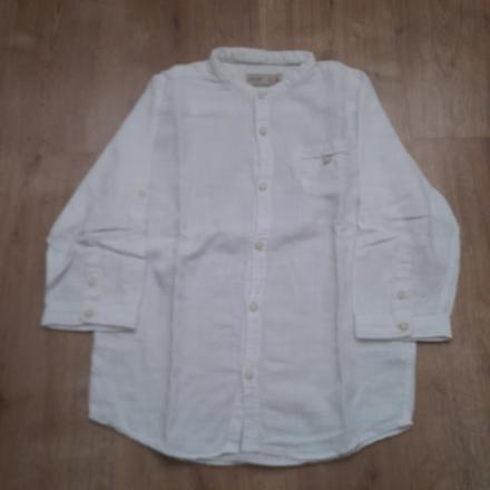 Bavlnená košeľa, zara,128