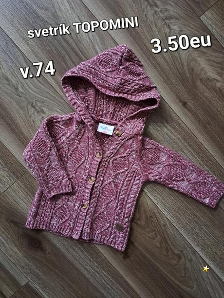 Svetrík topomini, topomini,74