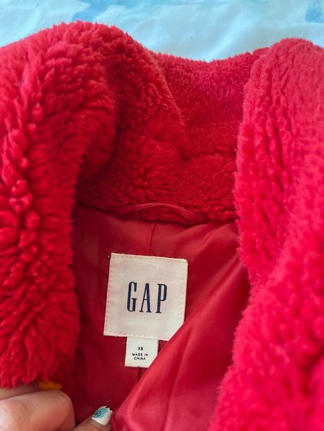 Teddy kabát gap, gap,xs