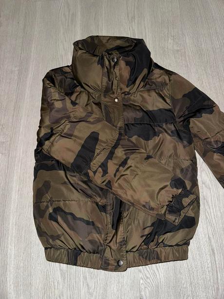 Zara camouflage stylova zimna bombera-bunda, zara,s