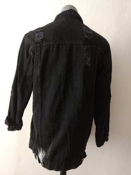 Riflová bunda, pull&bear,s