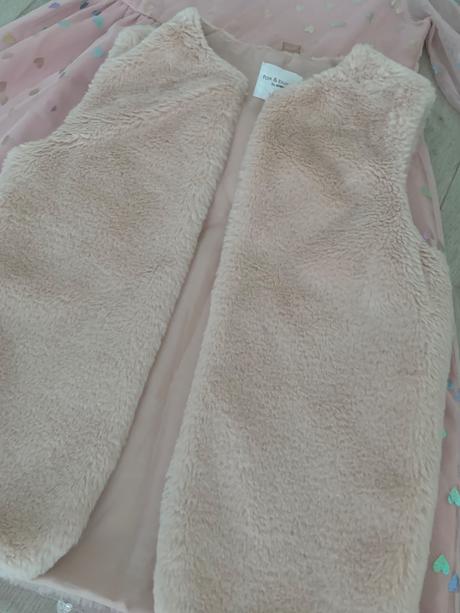 Šaty s vestou, h&m,140