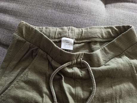 Džersejové nohavice v rovnom strihu, lindex,128